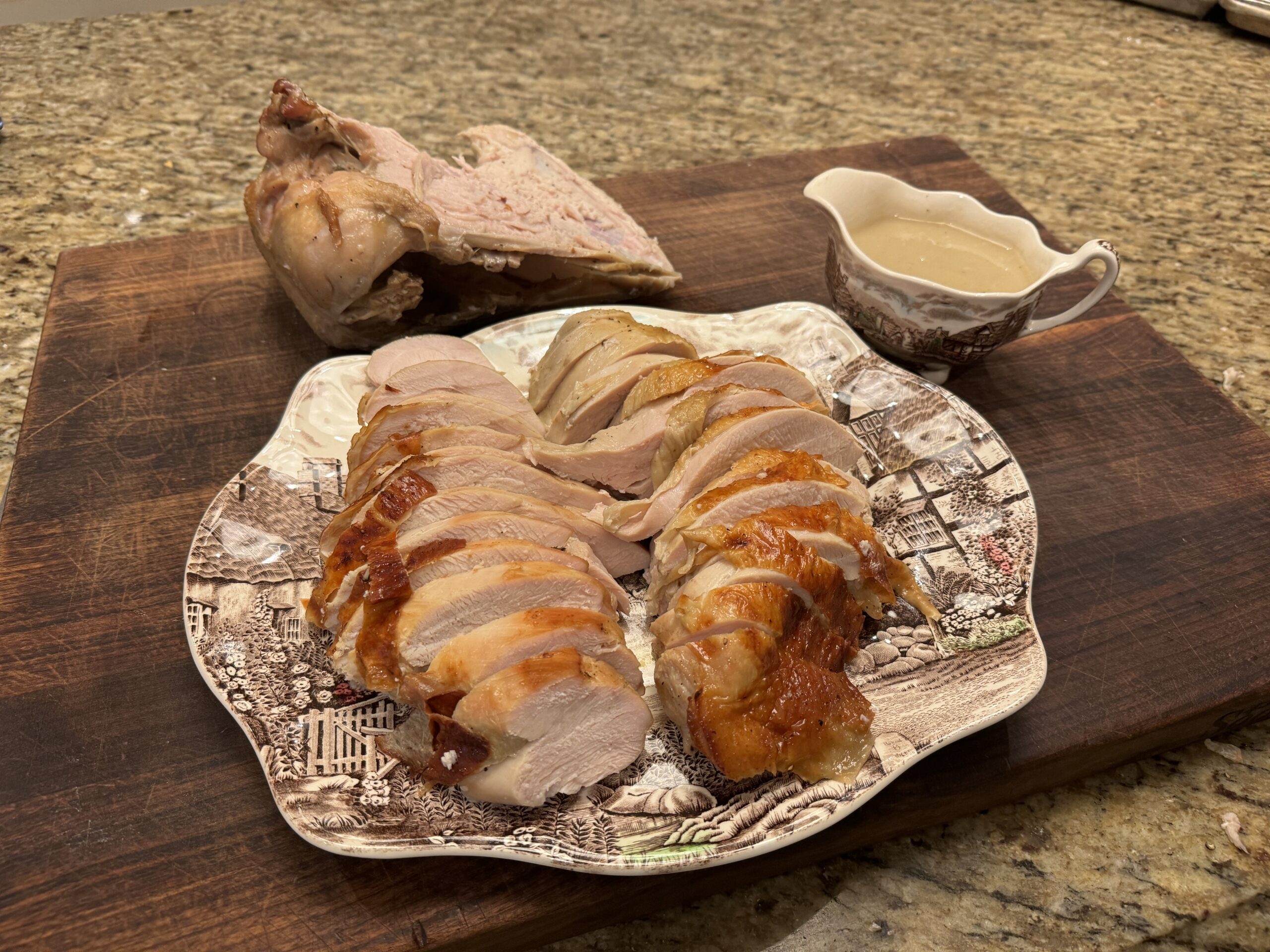 Roasted Brined Turkey Breast
